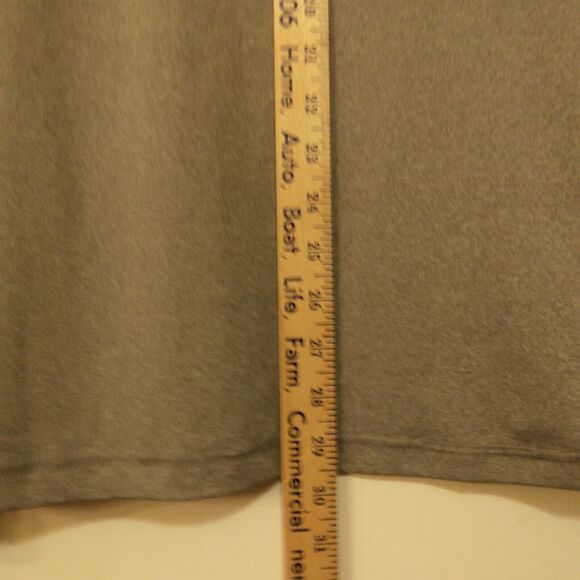 Hurley tshirt mens L LArge gray performance long sleeve surf skate stretch - Picture 6 of 8